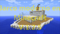 Barco Moderno Minecraft V1.2.5 + Descarga